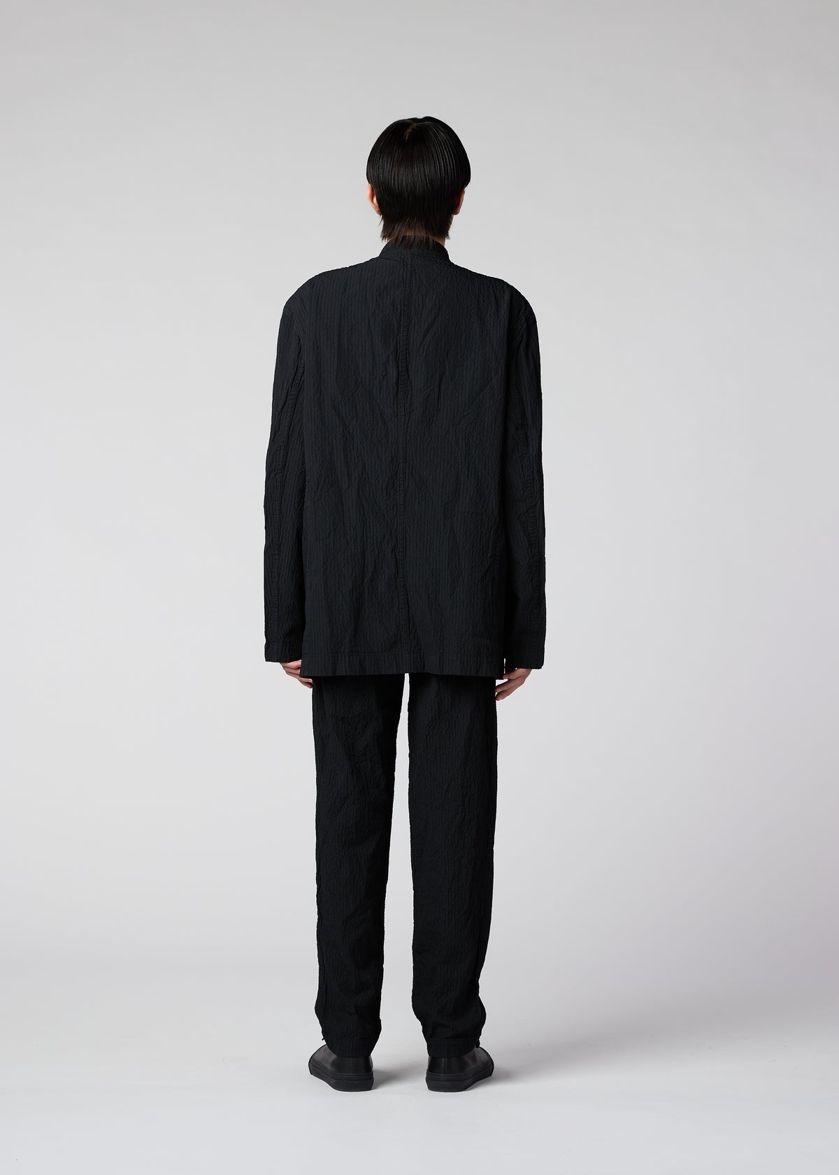 SHRINK DYE Jacket Dark Red