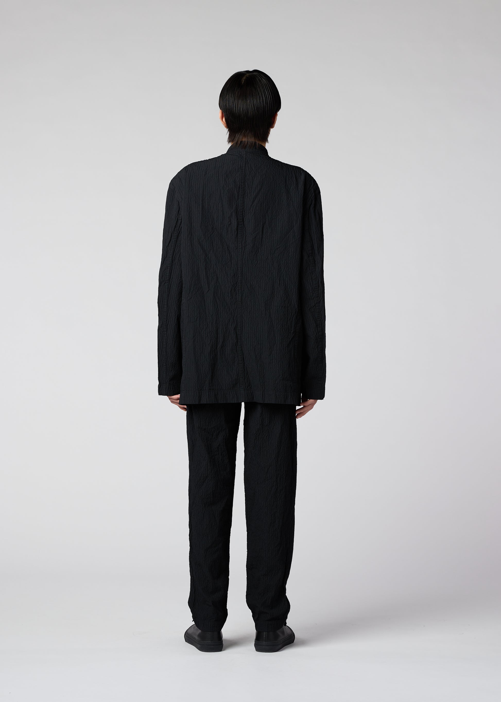 SHRINK DYE Jacket Dark Red