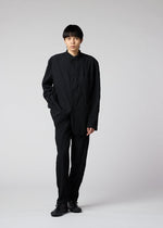 A model wears the IM MEN SHRINK DYE jacket.