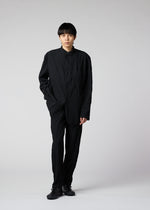 SHRINK DYE Jacket Dark Red