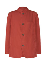 SHRINK DYE Jacket Dark Red
