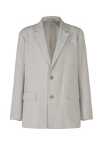 A product shot of the IM MEN FLY WOOL jacket in grey (12).