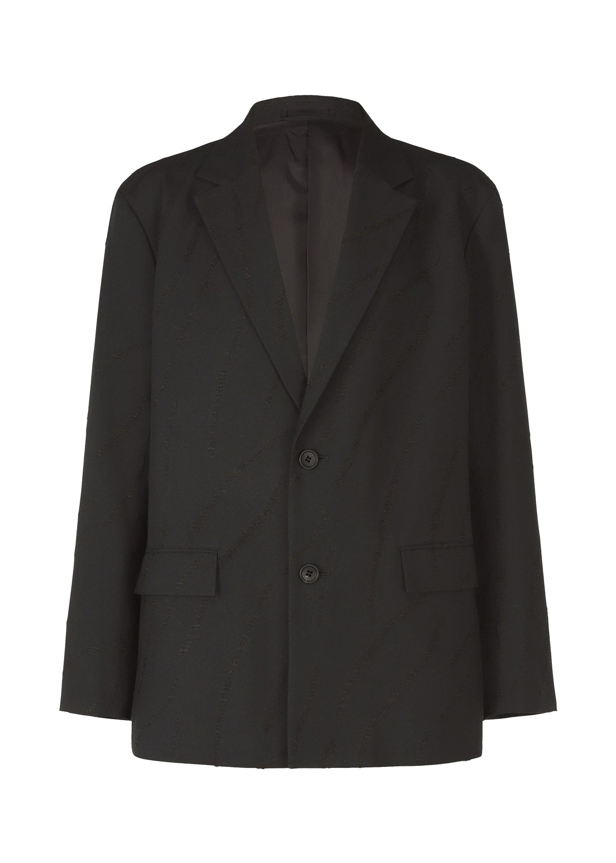 A product shot of the IM MEN FLY WOOL jacket in black (15).