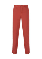 Pantalon Shrink Dye rouge foncé