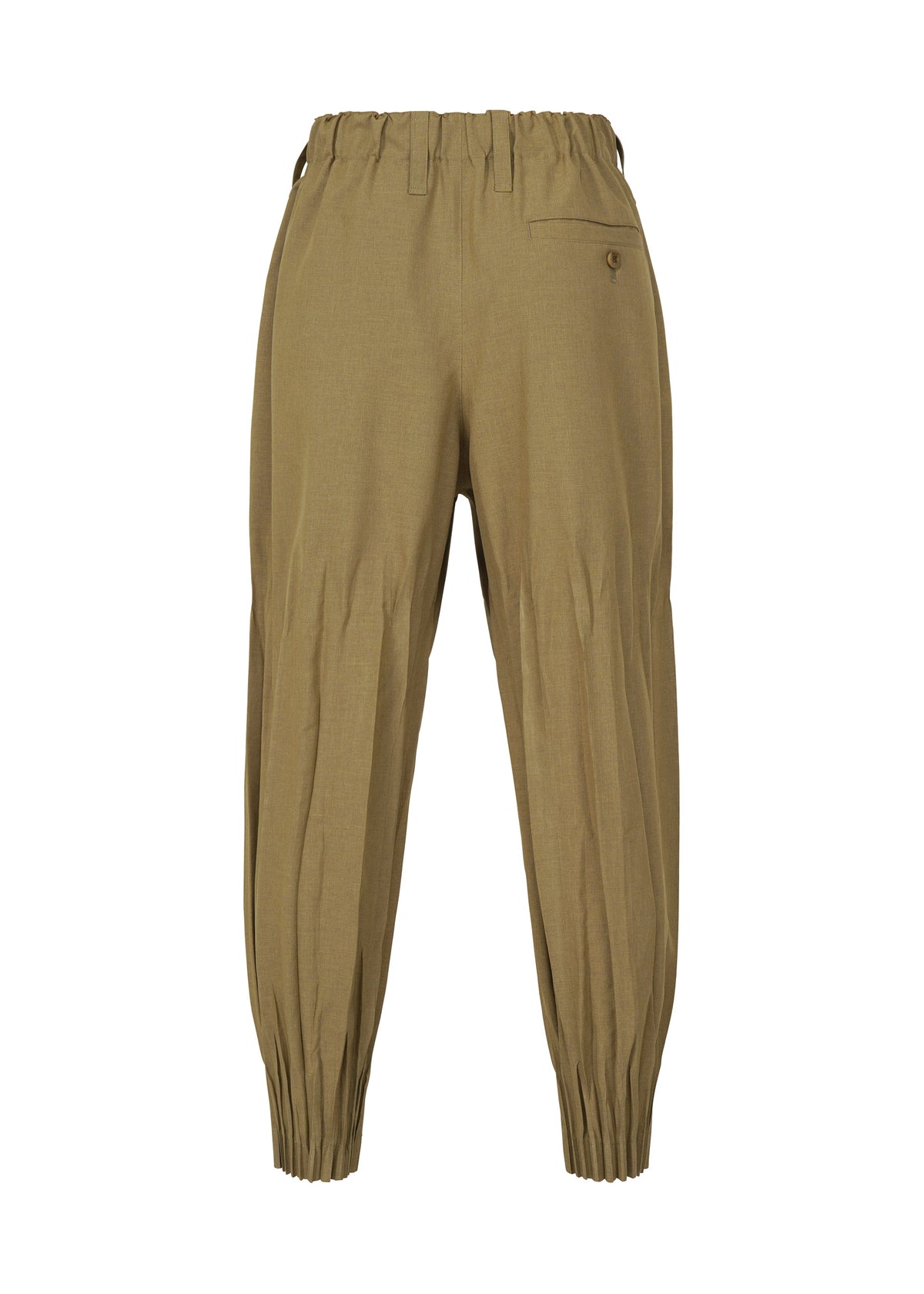 A detail shot of the IM MEN WAFT trousers.