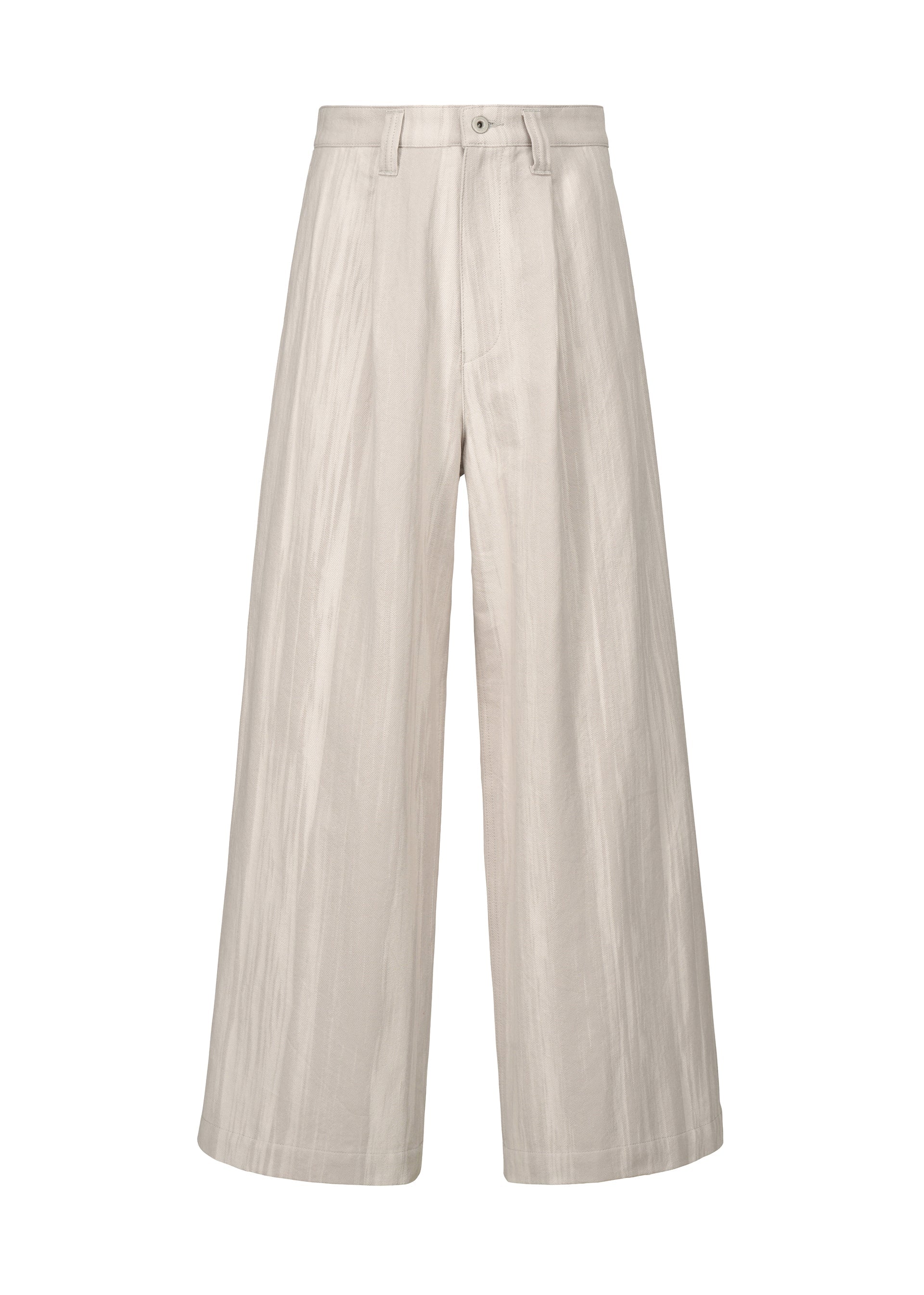 COTTON JACQUARD Trousers Light Grey – ISSEY MIYAKE EU