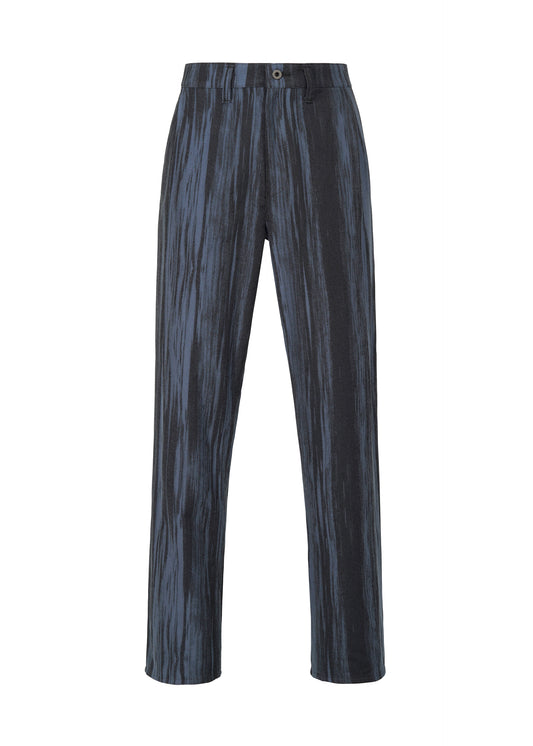 COTTON JACQUARD Trousers Dark Blue