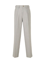 A product shot of the IM MEN FLY WOOL trousers in grey (12).