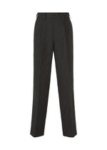 A product shot of the IM MEN FLY WOOL trousers in black (15).