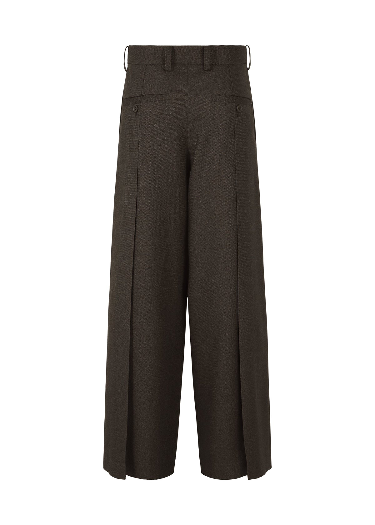 A detail shot of the IM Men WOOL LIKE TWEED trousers.
