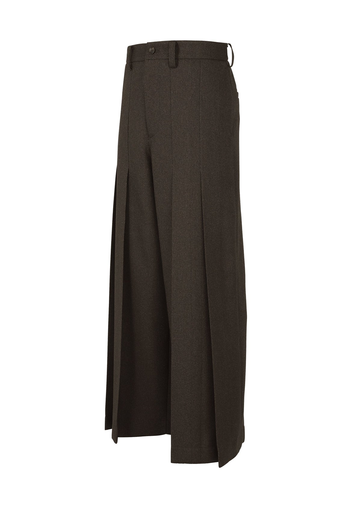 A detail shot of the IM Men WOOL LIKE TWEED trousers.