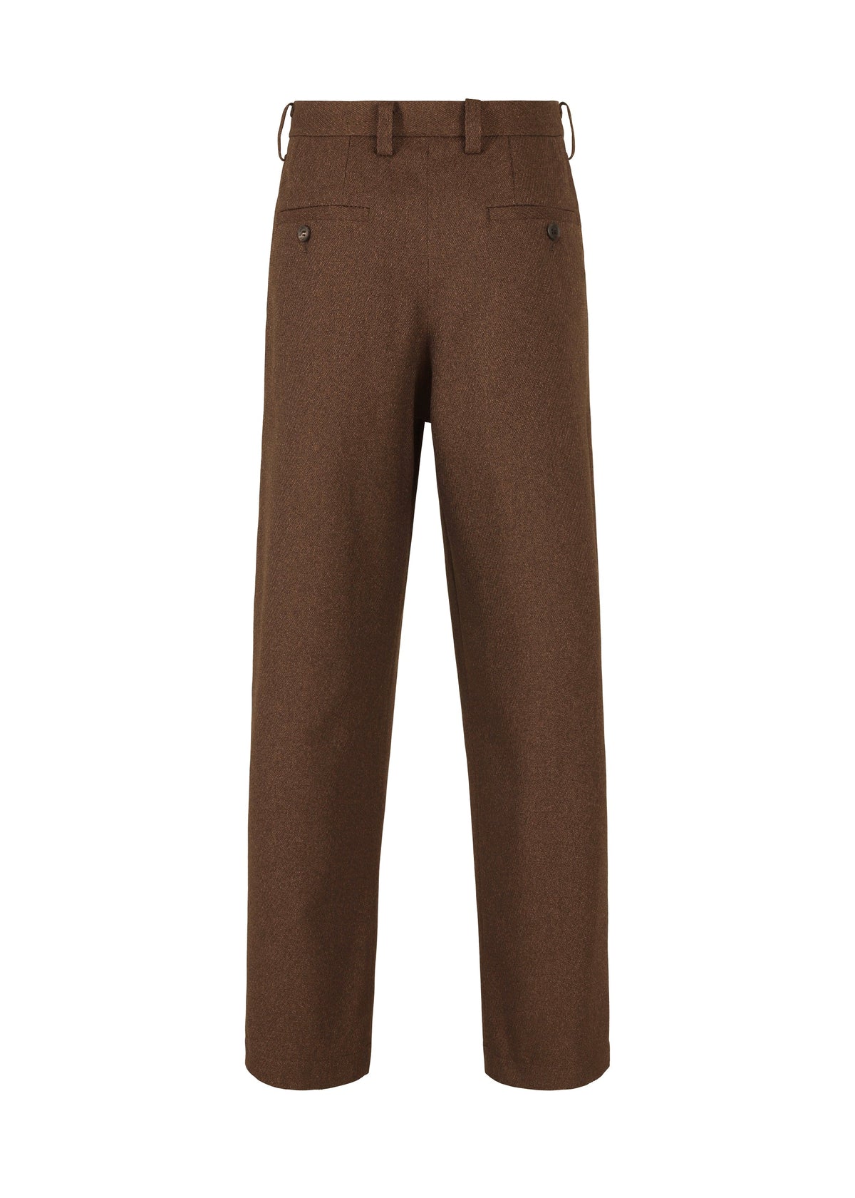 A detail shot of the IM Men WOOL LIKE TWEED trousers.