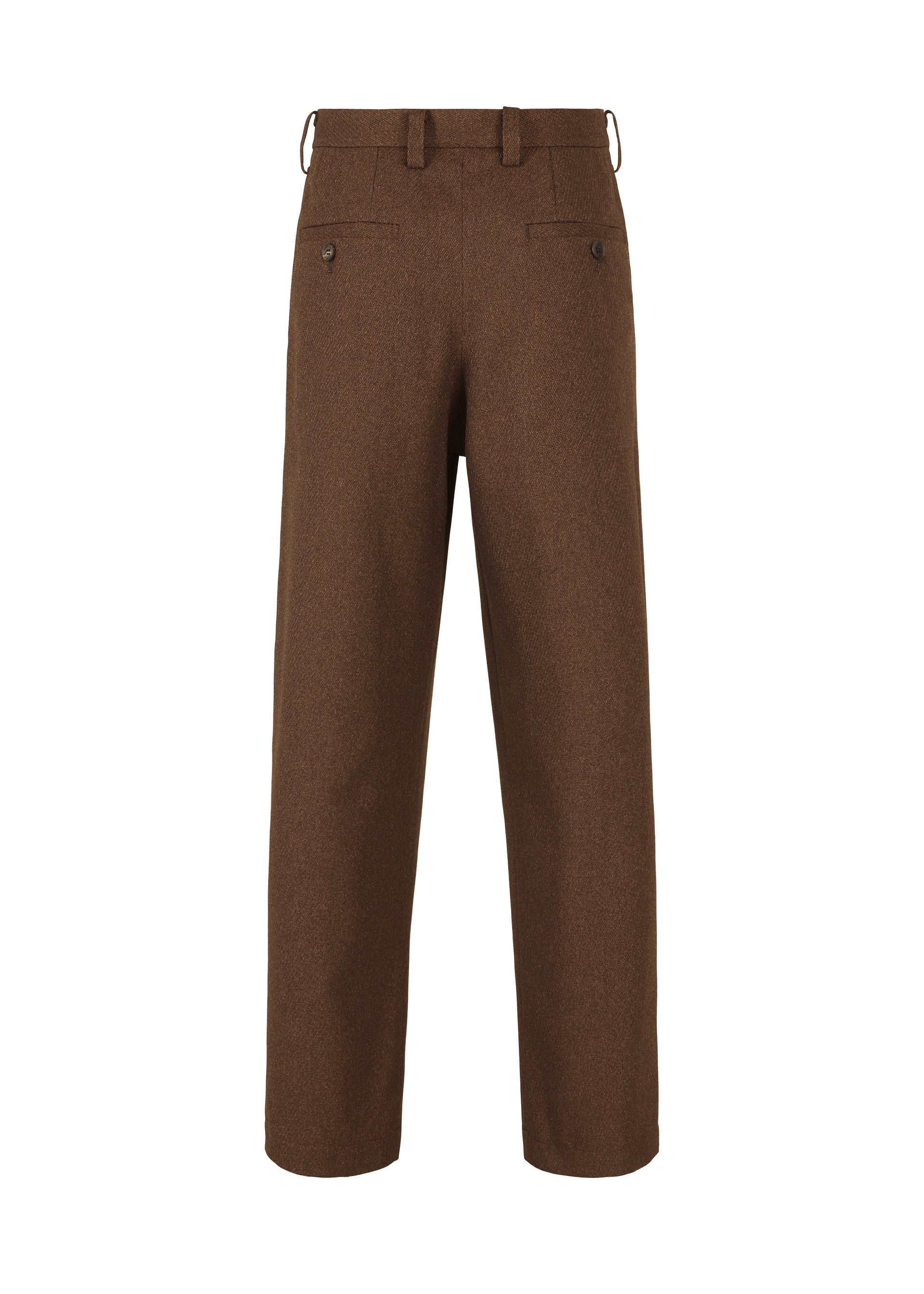 A detail shot of the IM Men WOOL LIKE TWEED trousers.