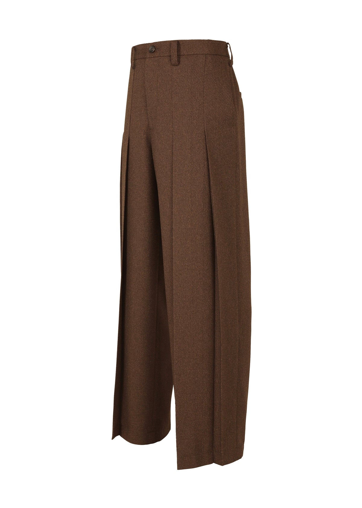 A detail shot of the IM Men WOOL LIKE TWEED trousers.