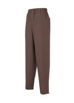 A detail shot of the IM MEN FLAT trousers.