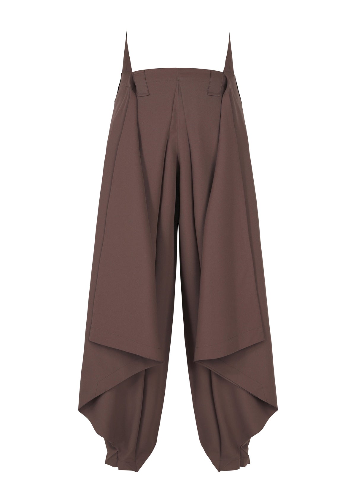 A detail shot of the IM Men FLAT DRAPE trousers.