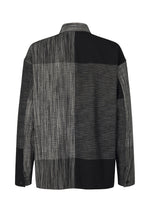 A detail shot of the IM MEN KASURI shirt.