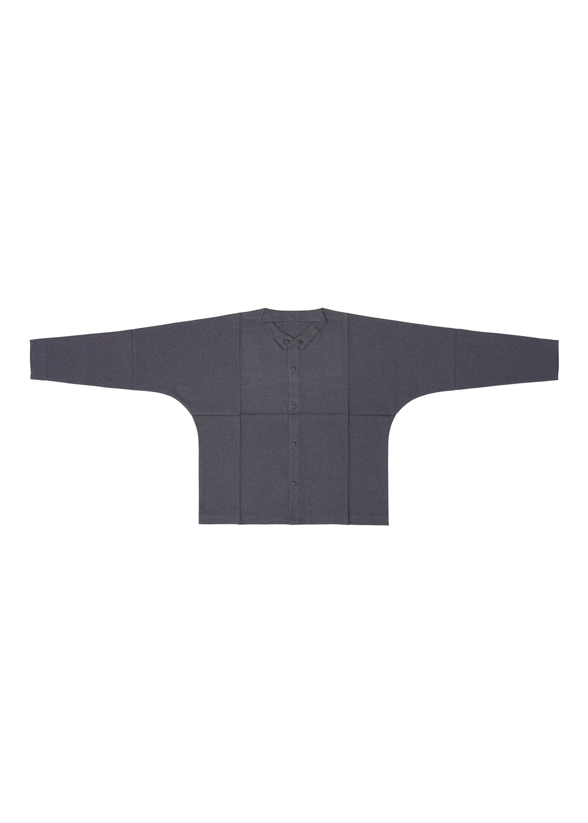 A detail shot of the IM Men WOOL LIKE COMPACT SHIRT shirt.