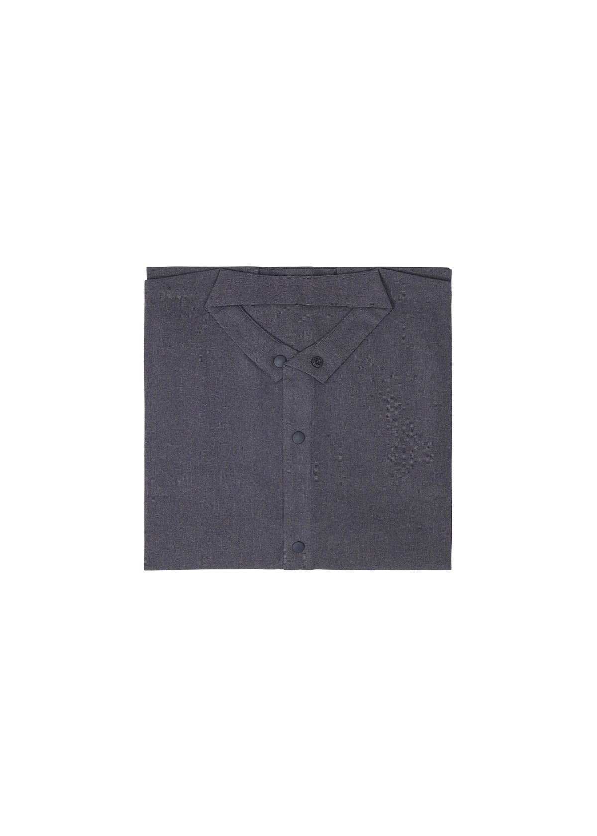 A detail shot of the IM Men WOOL LIKE COMPACT SHIRT shirt.