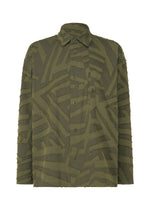 A product shot of the IM Men GEOMETRY JACQUARD SHIRT shirt in .