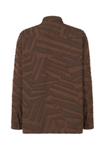 A detail shot of the IM Men GEOMETRY JACQUARD SHIRT shirt.