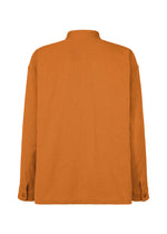 A detail shot of the IM Men DOUBLE WEAVE CREPE shirt.