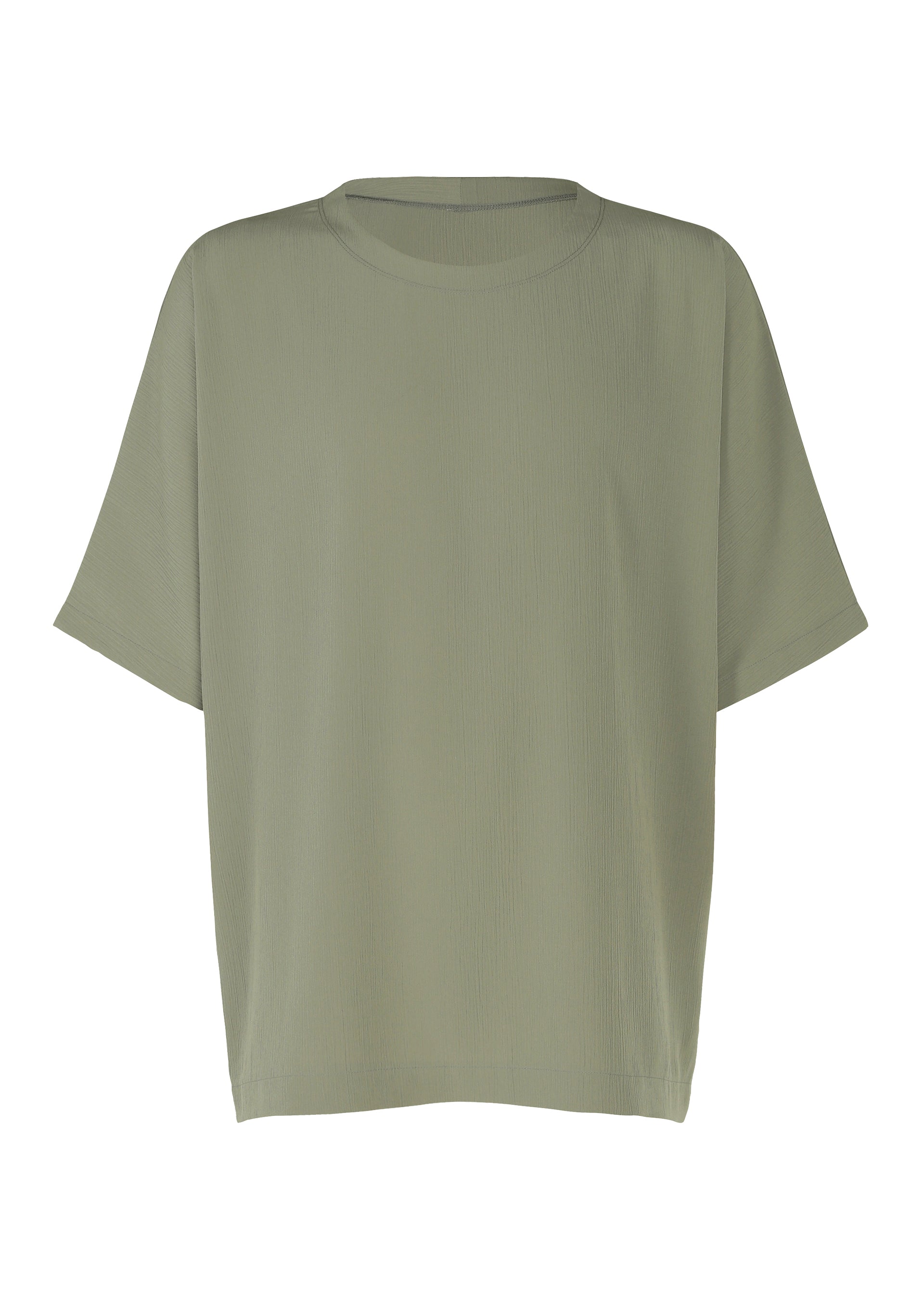 CREPE T Top Light Green – ISSEY MIYAKE EU