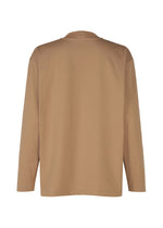 A detail shot of the IM Men 402 JERSEY STITCH top.