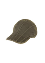A product shot of the IM Men CARVED CAP hat in charcoal grey (13), recurring_style.