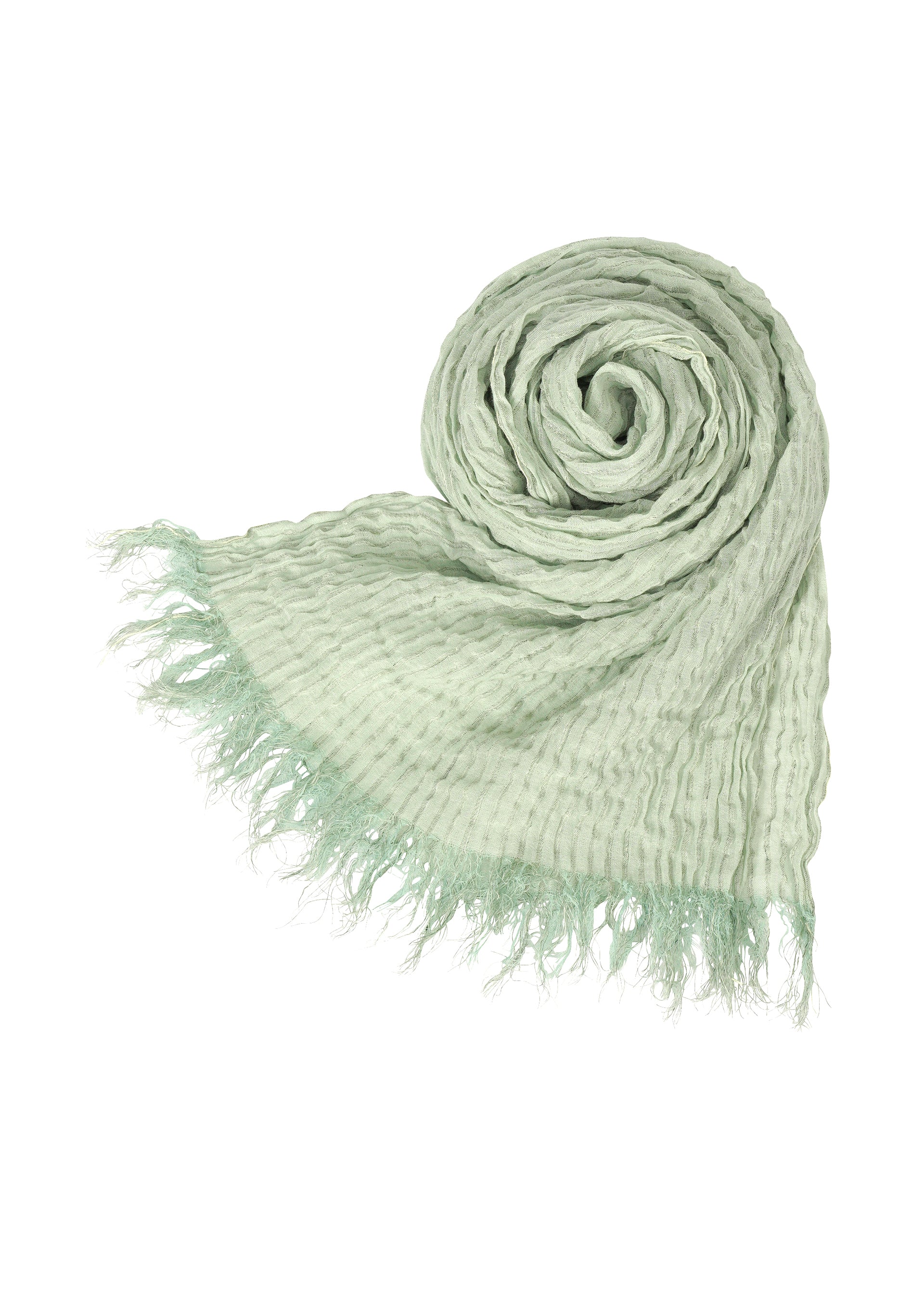 SHRINK BORDER STOLE Stole Light Purple
