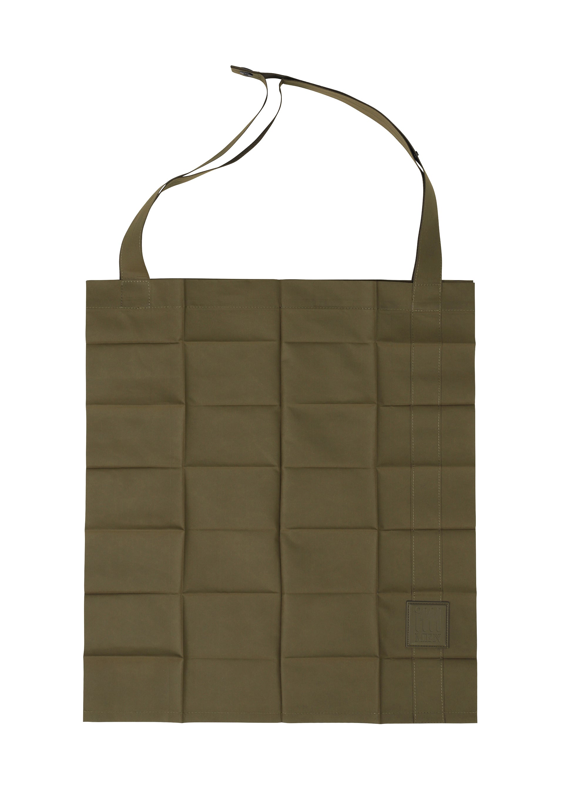 A product shot of the IM Men PATA PATA bag in olive drab (64), recurring_style.