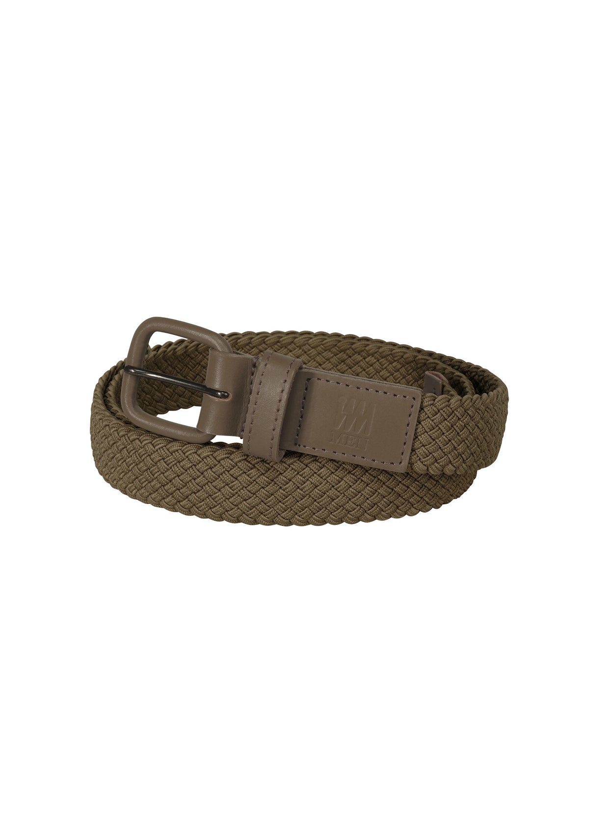 A product shot of the IM Men STRETCH MESH BELT belt in brown (44), recurring_style.