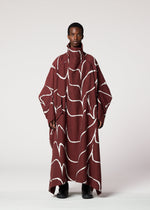 A model wears the IM MEN EARTH prêt à porter.