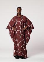 A model wears the IM MEN EARTH prêt à porter.