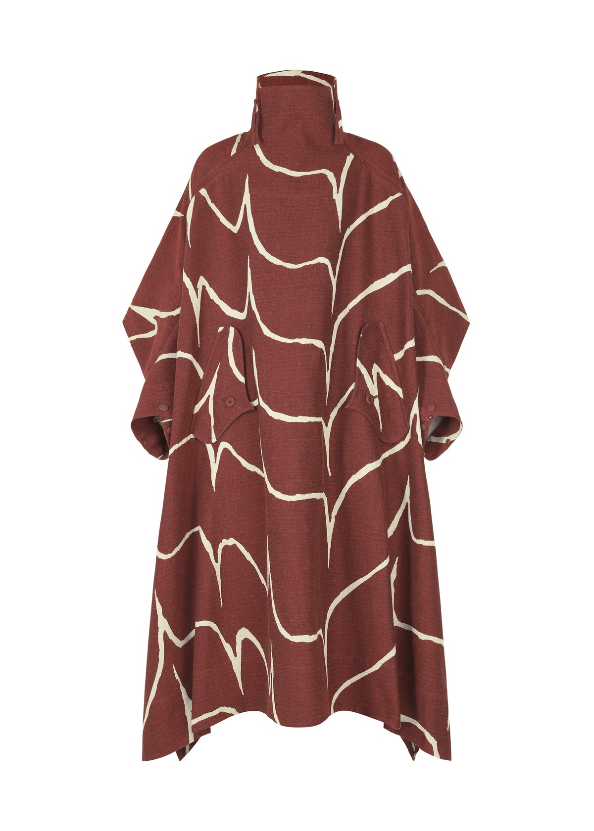 A product shot of the IM MEN EARTH prêt à porter in red (24).