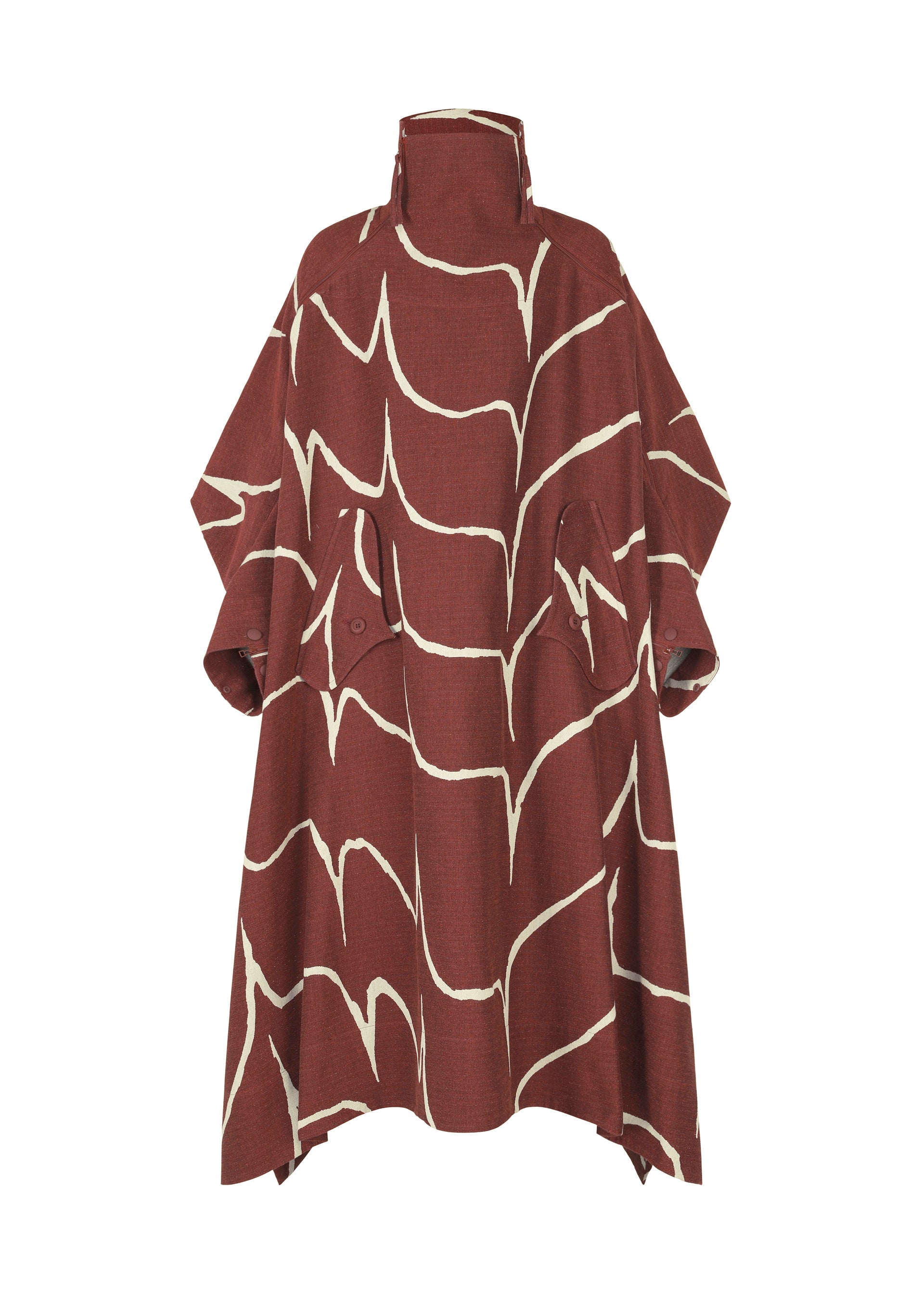 A product shot of the IM MEN EARTH prêt à porter in red (24).