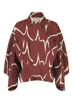 A product shot of the IM MEN EARTH prêt à porter in red (24).