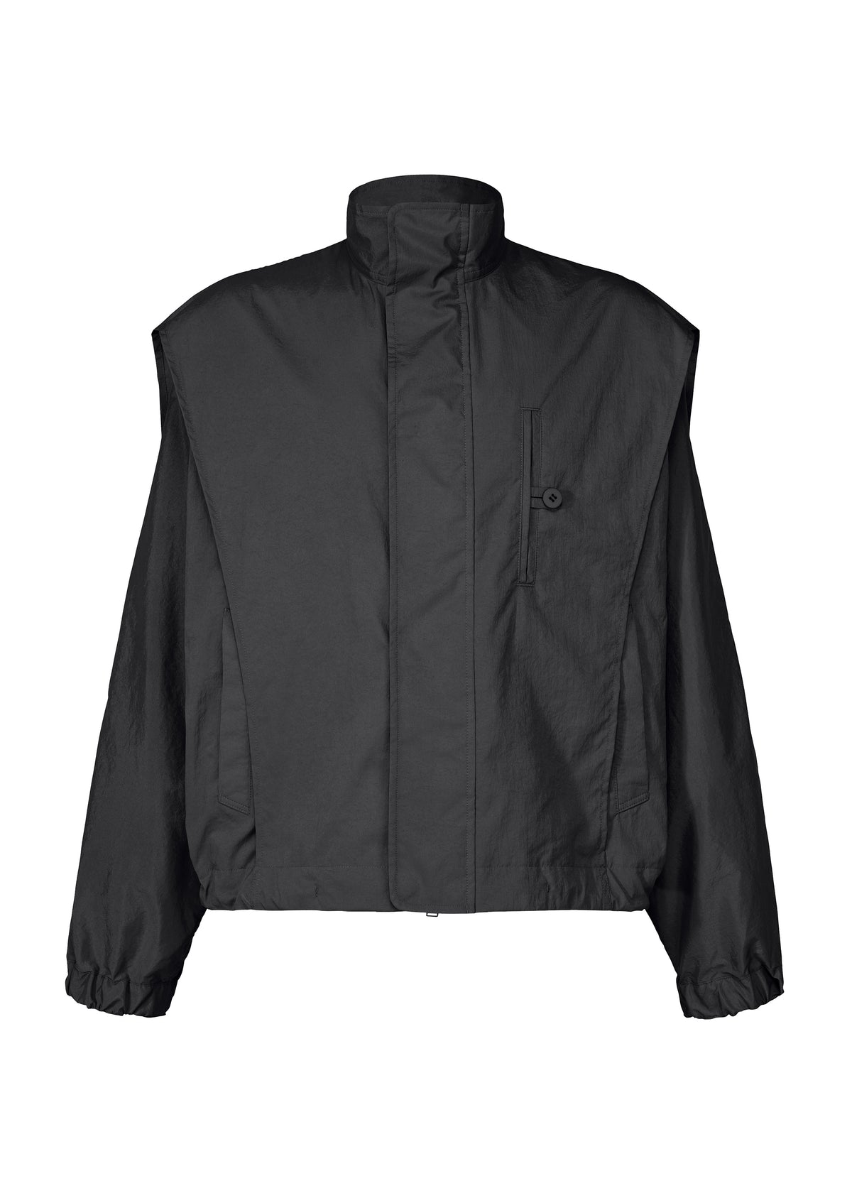 FISHING NET NYLON Jacket Black