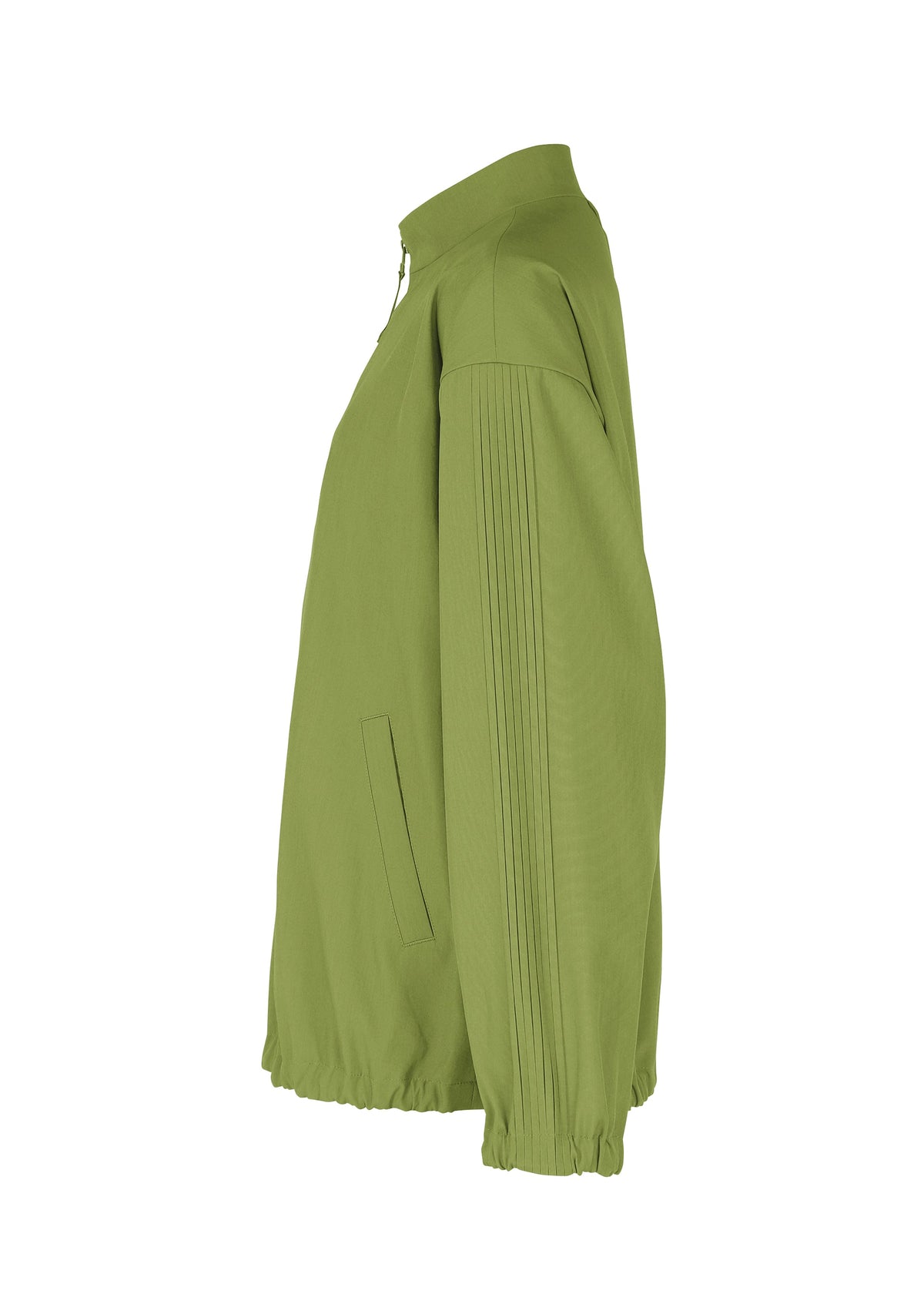 A detail shot of the IM Men AIR PLEATS prêt à porter.
