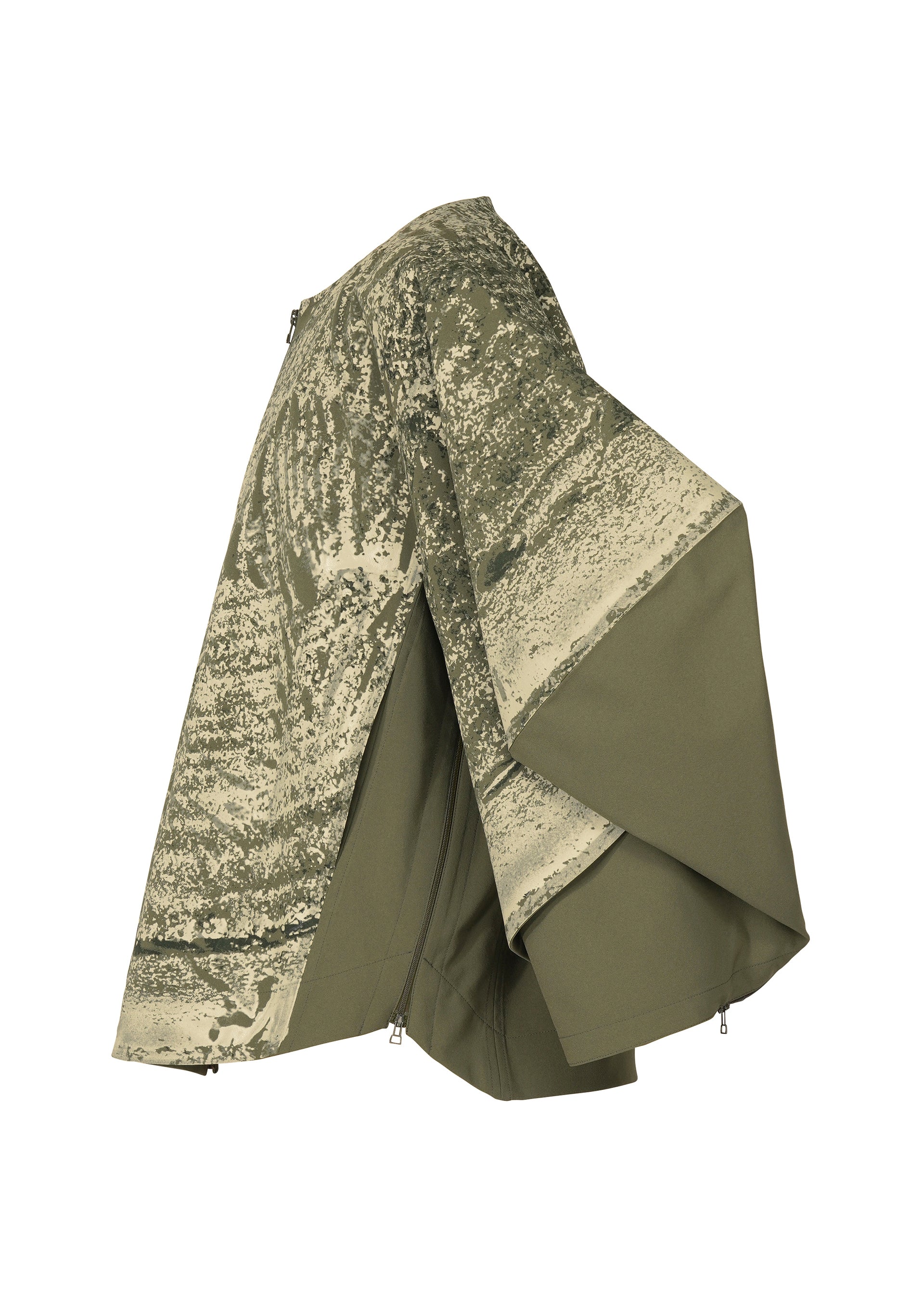 A detail shot of the IM Men KAIYU jacket.