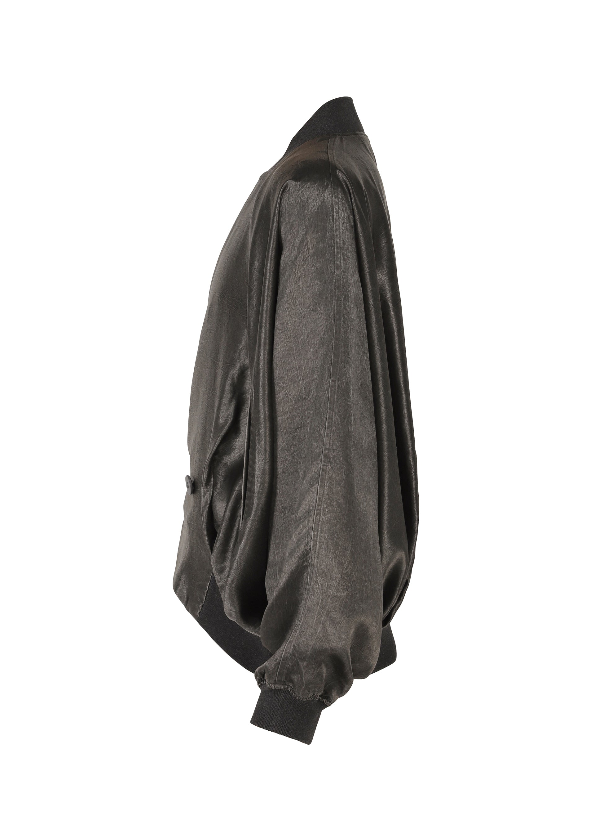 SATIN WASH Jacket Khaki – ISSEY MIYAKE EU
