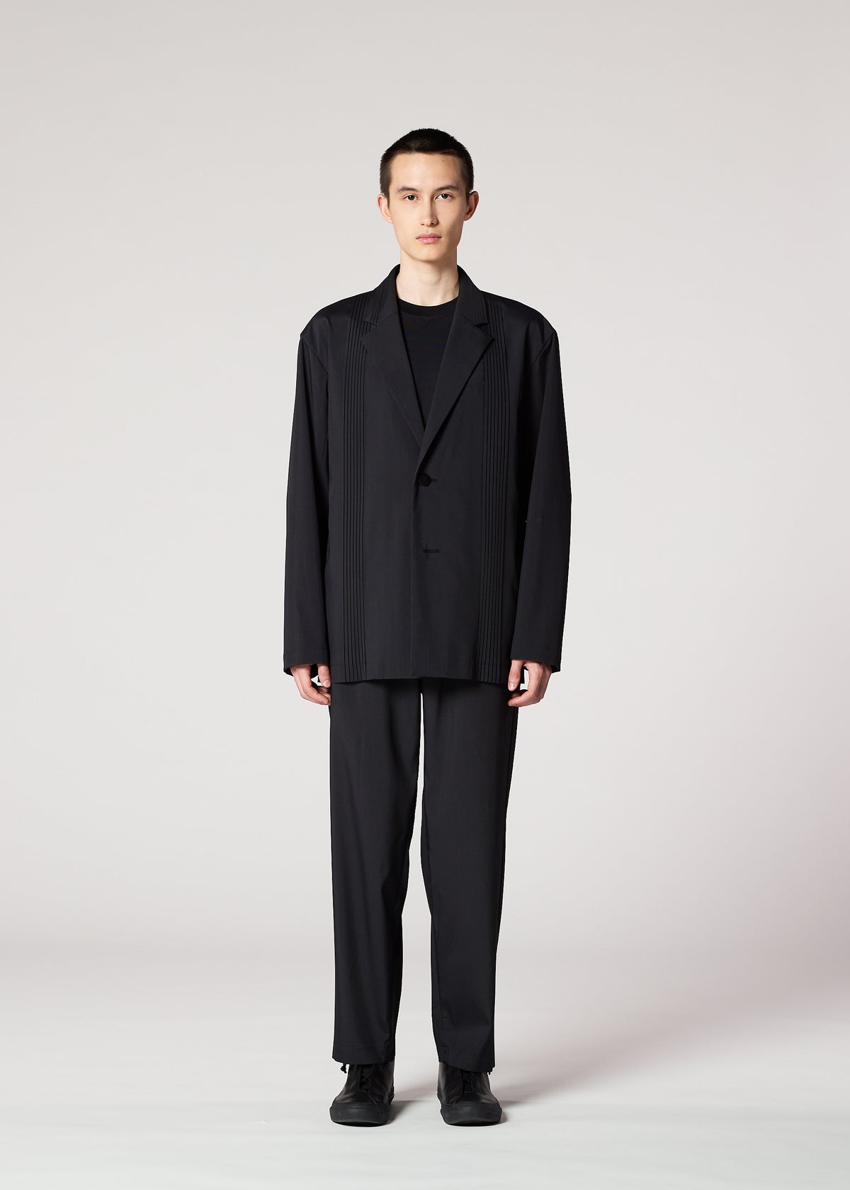 AIR PLEATS BLACK Veste Noire