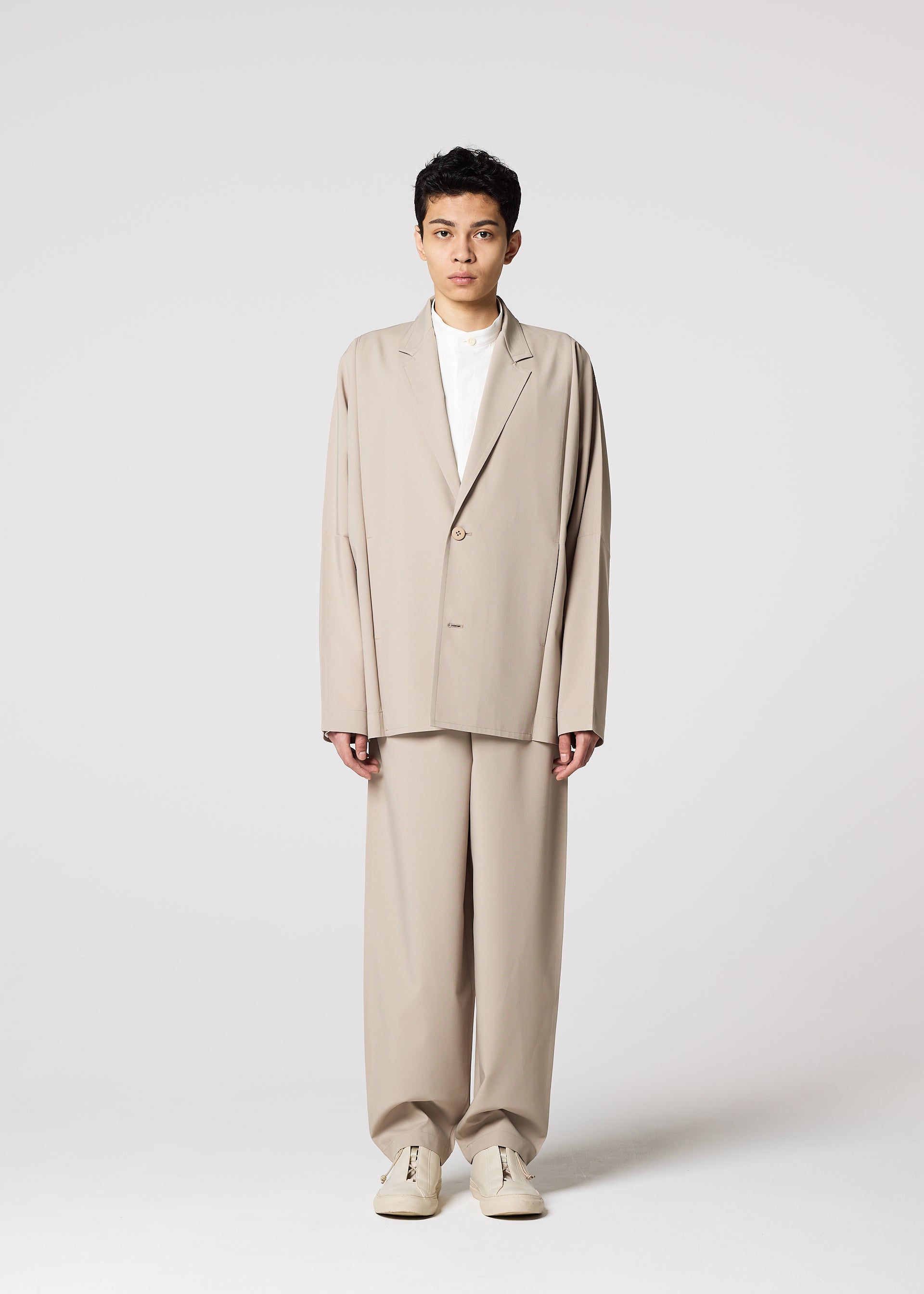 メンズ IM MEN アイムメン ISSEY MIYAKE FLAT ストレートパンツ
