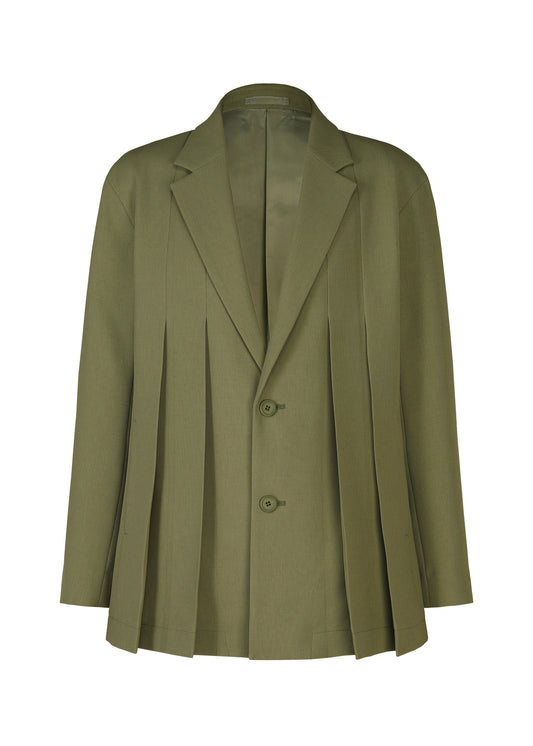 A product shot of the IM Men CORNICE jacket in khaki (65), recurring_style.
