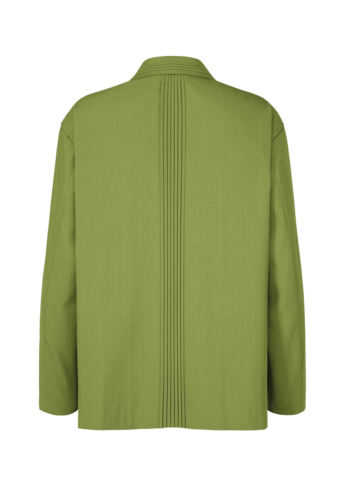 A detail shot of the IM Men AIR PLEATS prêt à porter.
