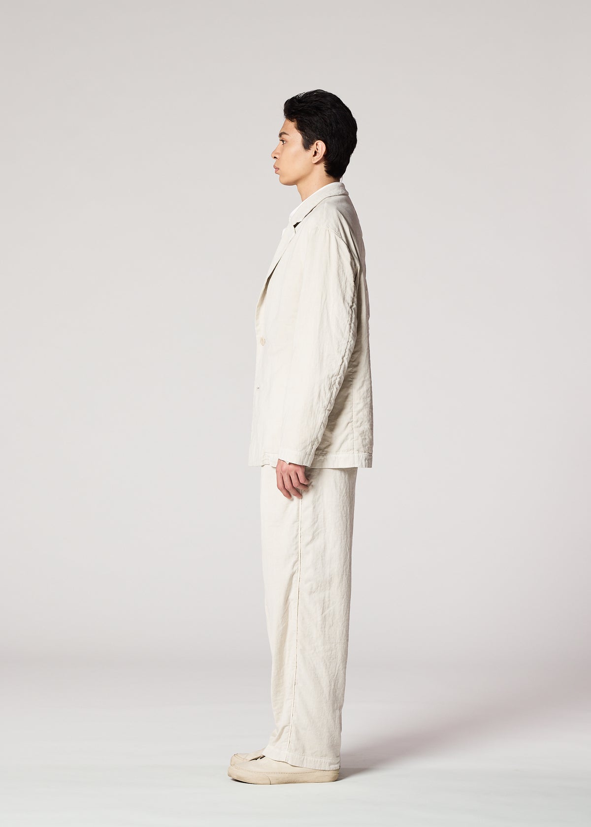 Veste en coton double face PIGMENT Gris anthracite