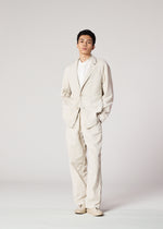 Veste en coton double face PIGMENT Gris anthracite