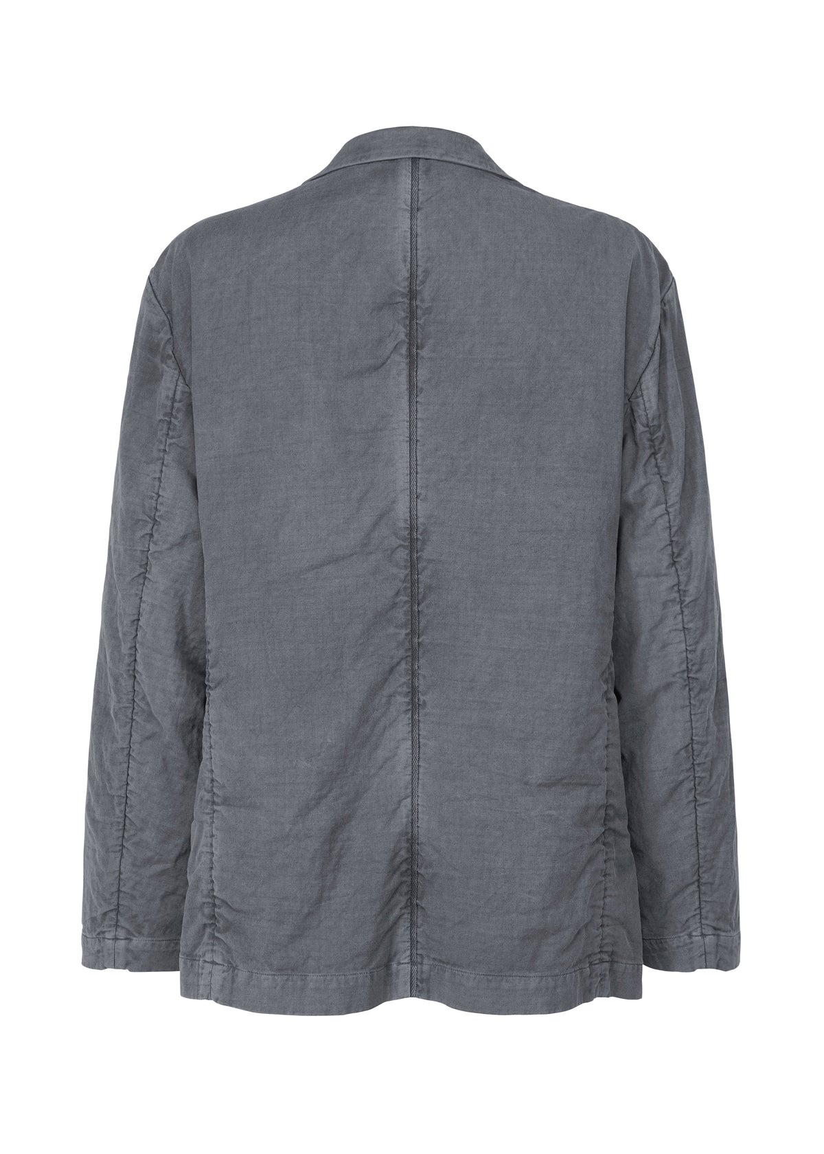 A detail shot of the IM Men PIGMENT DOUBLE FACE COTTON jacket.