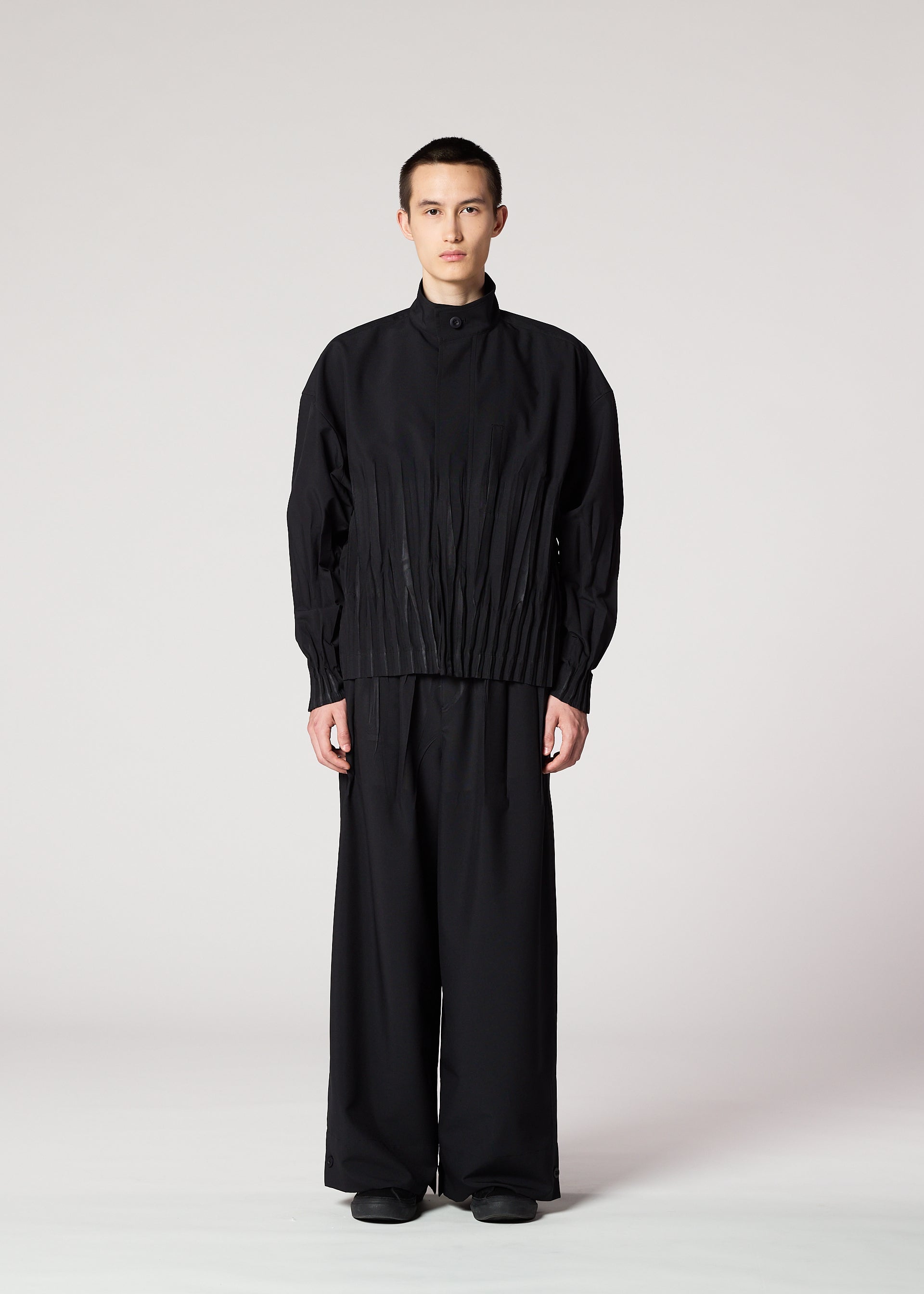 WAFT BLACK Trousers Black