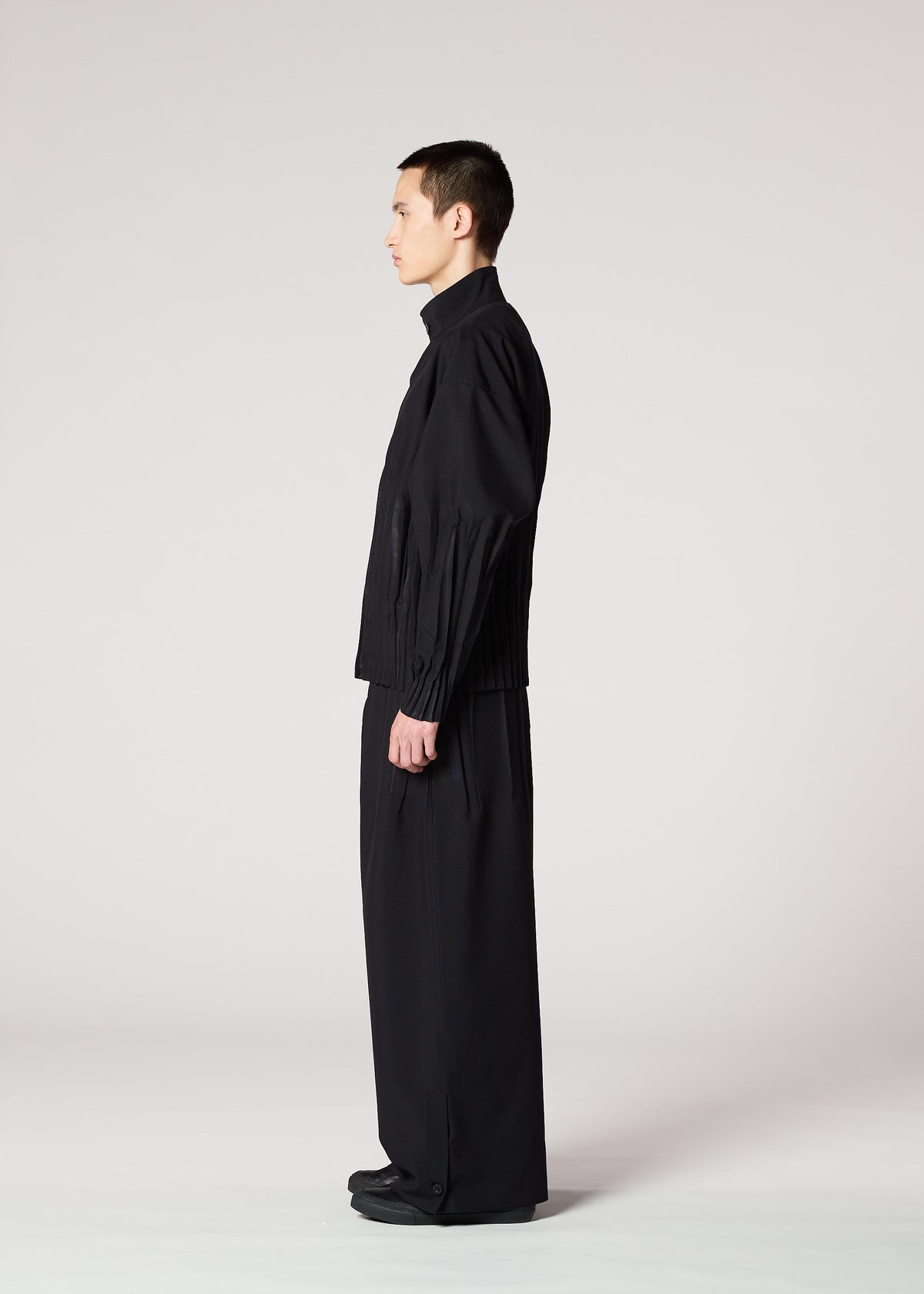WAFT BLACK Trousers Black
